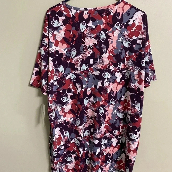 Lularoe Irma Size Small Disney Sleeping Beauty Evil Queen Witch Maleficent Shirt - Picture 2 of 6